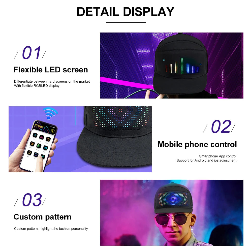 LED HAT